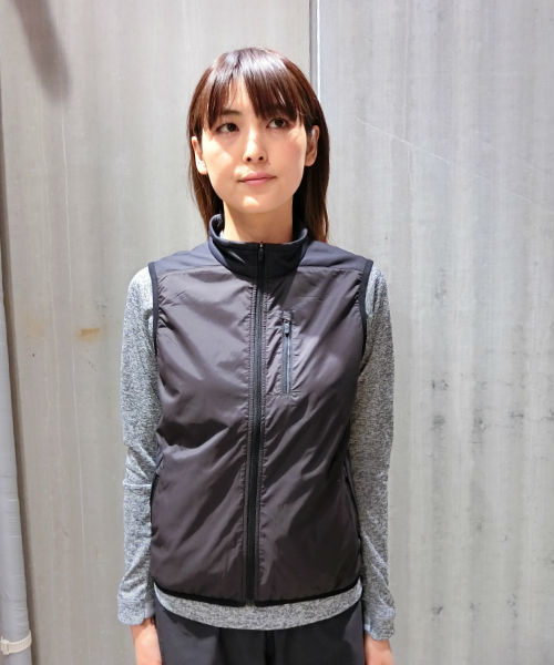 Descente デサント の Running Fleece Vest ランニングフリースベスト ベスト Wear