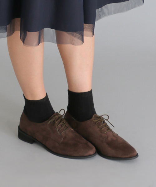 URBAN RESEARCH(アーバンリサーチ)の「RODE SKO HELI プレーントゥレースアップシューズ(その他シューズ・レディース・ダークブラウン/レッド/ブラック・37/36/38)」の14枚目の写真