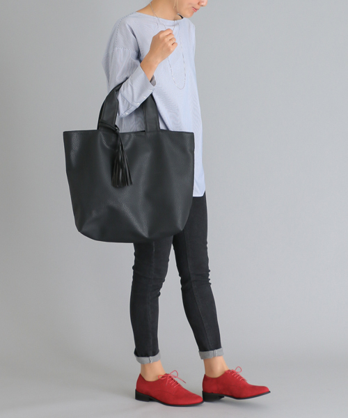 URBAN RESEARCH(アーバンリサーチ)の「RODE SKO HELI プレーントゥレースアップシューズ(その他シューズ・レディース・ダークブラウン/レッド/ブラック・37/36/38)」の8枚目の写真