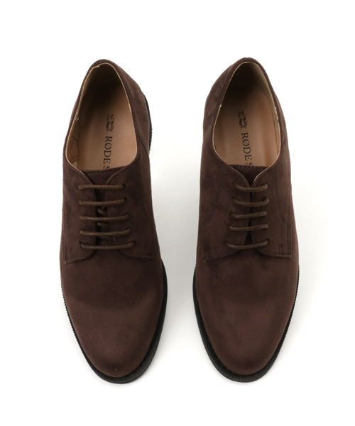URBAN RESEARCH(アーバンリサーチ)の「RODE SKO HELI プレーントゥレースアップシューズ(その他シューズ・レディース・ダークブラウン/レッド/ブラック・37/36/38)」の9枚目の写真