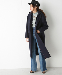 SLY | HOODED CHESTER LONG COAT(チェスターコート)