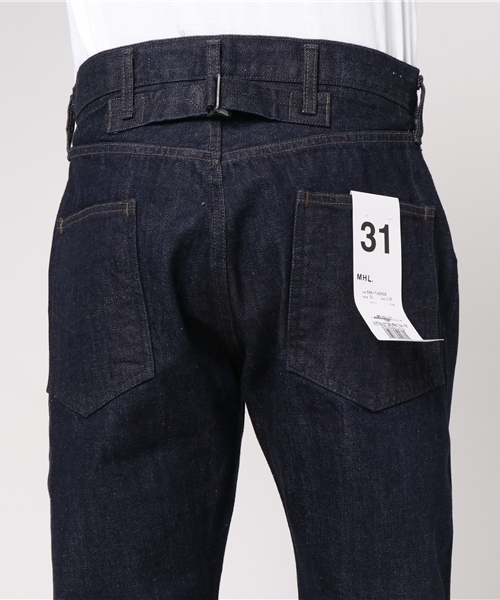 MHL.(エムエイチエル)の「CANTON DENIM(デニムパンツ・メンズ・インディゴブルー・31/33/29)」の6枚目の写真