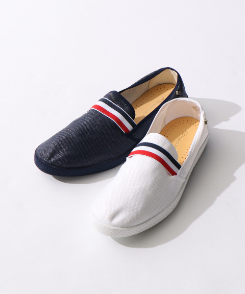 Rivieras（リビエラ）の「【Rivieras】Cocarde スリッポン（スニーカー・メンズ・ネイビー/ホワイト・44/43/41/42/40）」の3枚目の写真