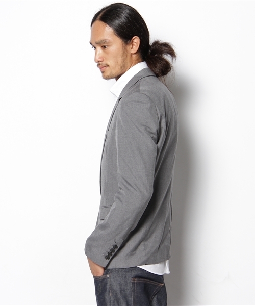 WEGO(ウィゴー)の「ノッチドテーラードJKT(テーラードジャケット・メンズ・ブラック/ライトグレー/ベージュ・SMALL/MEDIUM/LARGE)」の5枚目の写真