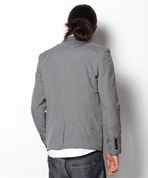 WEGO(ウィゴー)の「ノッチドテーラードJKT(テーラードジャケット・メンズ・ブラック/ライトグレー/ベージュ・SMALL/MEDIUM/LARGE)」の6枚目の写真