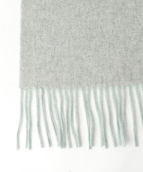＜Eds Cashmere＞カシミヤリバーシブル マフラー 別注】＜Eds Cashmere＞カシミヤ リバーシブル マフラー