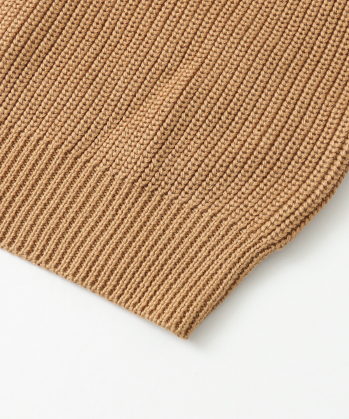 URBAN RESEARCH(アーバンリサーチ)の「C/A片畦モックネック(ニット/セーター・メンズ・ホワイト/ブラック/グレー/ベージュ/ブルー・LARGE/MEDIUM)」の20枚目の写真