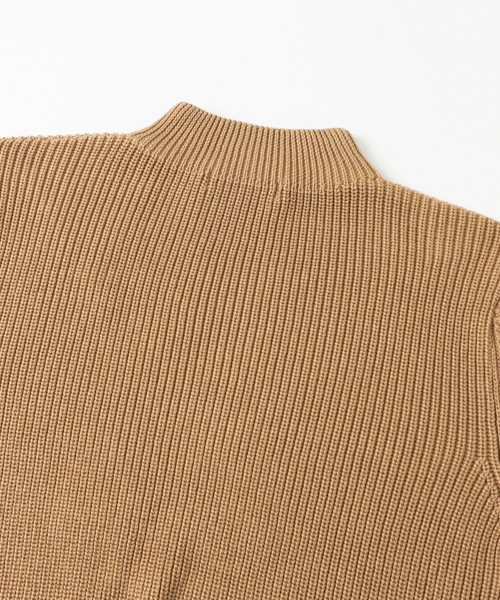 URBAN RESEARCH(アーバンリサーチ)の「C/A片畦モックネック(ニット/セーター・メンズ・ホワイト/ブラック/グレー/ベージュ/ブルー・LARGE/MEDIUM)」の16枚目の写真