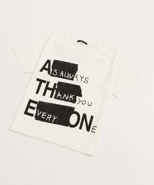 Another Edition（アナザーエディション）の「ANOTHER EDITION TEE（Tシャツ/カットソー・レディース・オフホワイト・FREE）」の2枚目の写真