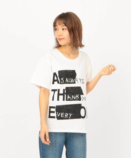 Another Edition（アナザーエディション）の「ANOTHER EDITION TEE（Tシャツ/カットソー・レディース・オフホワイト・FREE）」の5枚目の写真