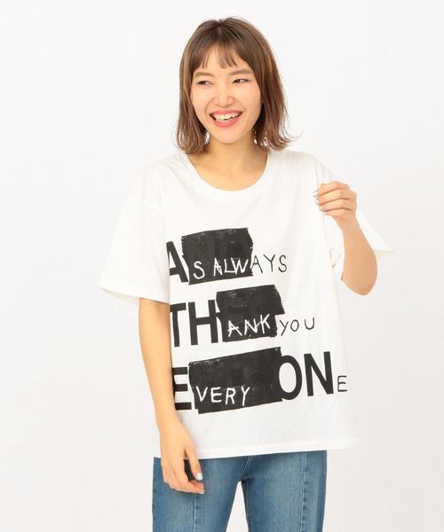 Another Edition（アナザーエディション）の「ANOTHER EDITION TEE（Tシャツ/カットソー・レディース・オフホワイト・FREE）」の8枚目の写真