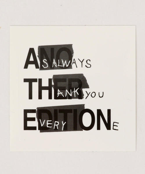 Another Edition（アナザーエディション）の「ANOTHER EDITION TEE（Tシャツ/カットソー・レディース・オフホワイト・FREE）」の9枚目の写真