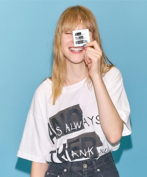 Another Edition（アナザーエディション）の「ANOTHER EDITION TEE（Tシャツ/カットソー・レディース・オフホワイト・FREE）」の11枚目の写真