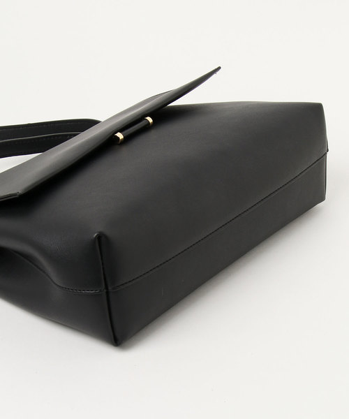 florist(フローリスト)の「【2way】シンプルフラップハンドバッグ/ショルダーバッグ(ショルダーバッグ・レディース・ライトグレー/ブラック/ベージュ/モカ・FREE)」の8枚目の写真