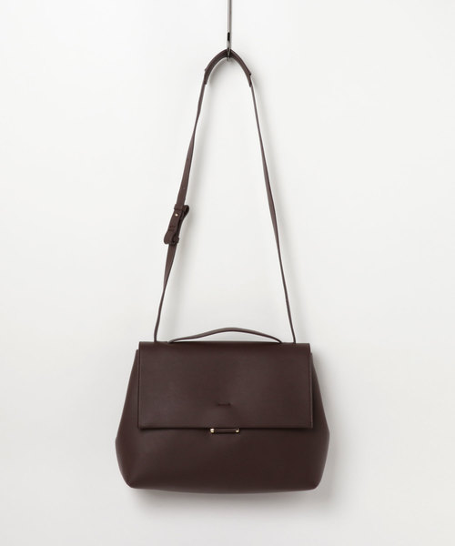 florist(フローリスト)の「【2way】シンプルフラップハンドバッグ/ショルダーバッグ(ショルダーバッグ・レディース・ライトグレー/ブラック/ベージュ/モカ・FREE)」の6枚目の写真