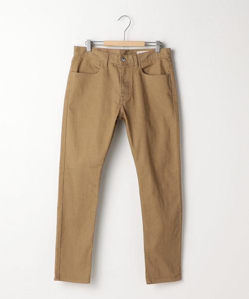 coen（コーエン）の「イージースリムスキニーパンツ（coen EASY SLIM）2018SS（その他パンツ・メンズ・ライトブルー/ベージュ/ネイビー・LARGE/MEDIUM/SMALL/X-LARGE）」の8枚目の写真