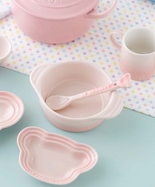 Le Creuset（ルクルーゼ）の「ベビー・ディッシュ（マグ/哺乳瓶/お食事グッズ・キッズ・ベージュ系その他/ブルー系その他/ピンク系その他/ブルー系その他2・ONE SIZE）」の7枚目の写真