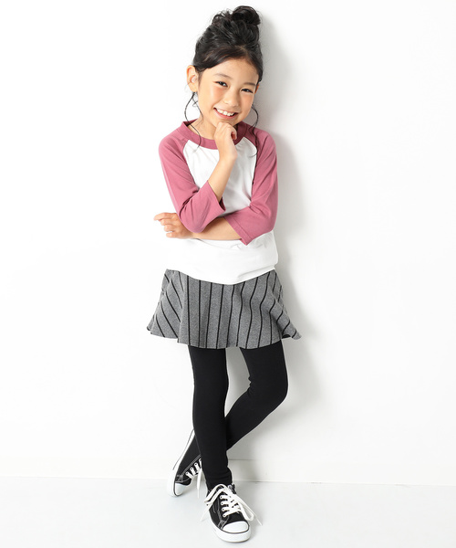 devirock(デビロック)の「無地袖ラグラン7分袖Tシャツ(Tシャツ/カットソー・キッズ・その他1/その他2/その他3/その他4/その他5/その他6/その他7・100cm/110cm/120cm/130cm/140cm/150cm/160cm)」の9枚目の写真