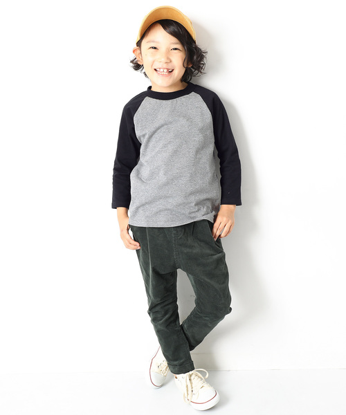 devirock(デビロック)の「無地袖ラグラン7分袖Tシャツ(Tシャツ/カットソー・キッズ・その他1/その他2/その他3/その他4/その他5/その他6/その他7・100cm/110cm/120cm/130cm/140cm/150cm/160cm)」の11枚目の写真