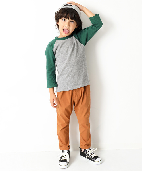 devirock(デビロック)の「無地袖ラグラン7分袖Tシャツ(Tシャツ/カットソー・キッズ・その他1/その他2/その他3/その他4/その他5/その他6/その他7・100cm/110cm/120cm/130cm/140cm/150cm/160cm)」の12枚目の写真