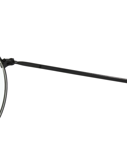 WEGO（ウィゴー）の「WEGO/ラウンドタイプメガネ（メガネ・メンズ・ブラック/シルバー・FREE）」の8枚目の写真