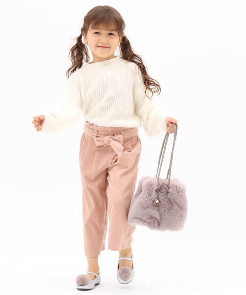 GLOBAL WORK(グローバルワーク)の「【キッズ】ファーキンチャクBAG/809093(トートバッグ・キッズ・ブラウン/ライトピンク/グレー系その他6・FREE)」の7枚目の写真