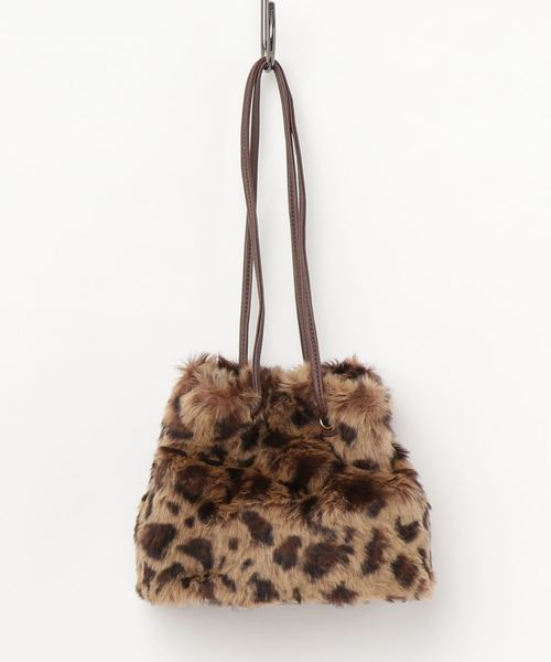 GLOBAL WORK(グローバルワーク)の「【キッズ】ファーキンチャクBAG/809093(トートバッグ・キッズ・ブラウン/ライトピンク/グレー系その他6・FREE)」の5枚目の写真