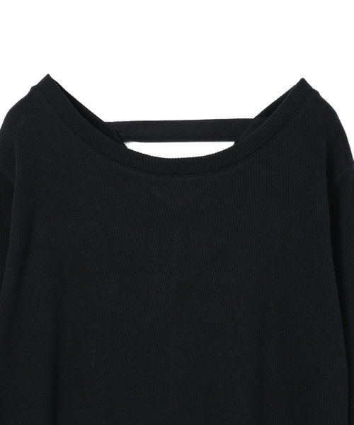 SHIPS（シップス）の「バックオープンワンピース（ワンピース・レディース・ブラック/キャメル・ONE SIZE）」の9枚目の写真