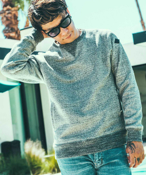CRIMIE(クライミー)の「TSURIURAKE SWEAT(スウェット・メンズ・グレー/ブラック・SMALL/MEDIUM/X-LARGE/LARGE/XX-LARGE/X-SMALL)」の21枚目の写真
