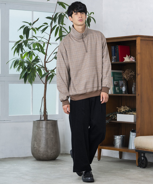 WEGO（ウィゴー）の「WEGO/ワイドコーデュロイイージーパンツ（その他パンツ・メンズ・ブラック/ブラウン/ワイン/ダークグリーン・SMALL/MEDIUM/LARGE）」の7枚目の写真