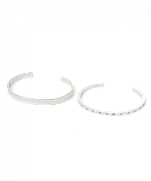 GLOBAL WORK（グローバルワーク）の「セットバングル/821729（バングル/リストバンド・メンズ・ライトグレー/グレー系その他3・FREE）」の6枚目の写真