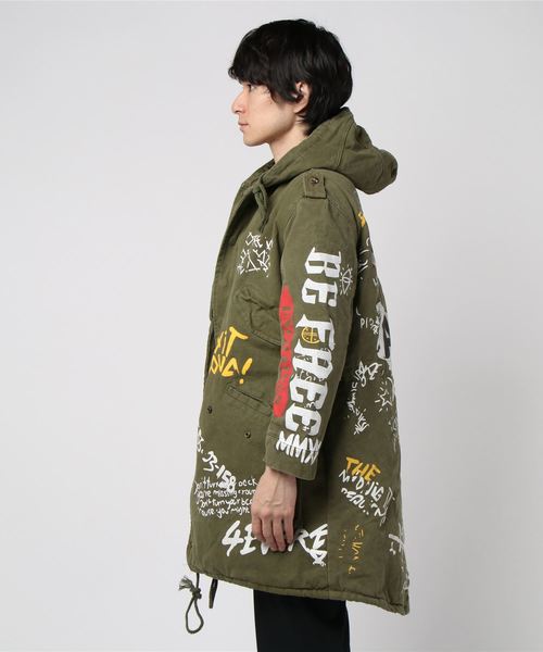 美品 FUGA 黒色 ピーコート フーガ L ミリタリー カジュアル Pコート