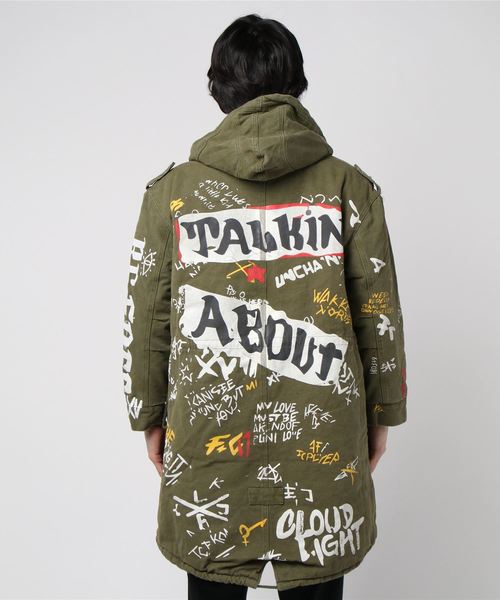 FUGA（フーガ）の「中綿ミリタリーコート（ミリタリージャケット