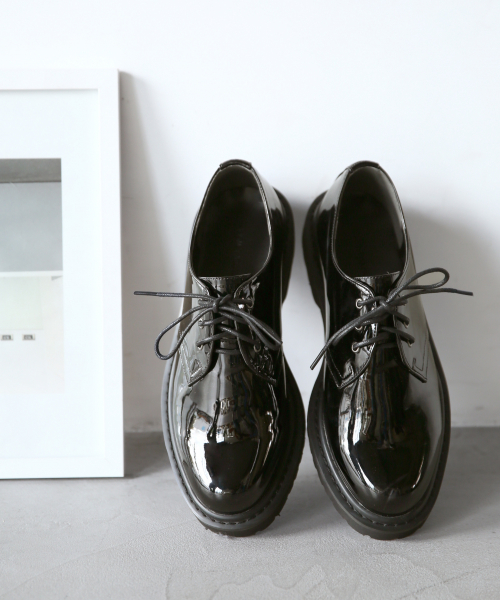 GLOBAL WORK(グローバルワーク)の「アツゾコマニッシュシューズ/821238(その他シューズ・レディース・ブラック/その他・LARGE/MEDIUM)」の5枚目の写真