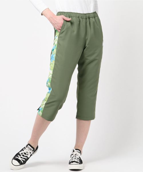 le coq sportif（ルコックスポルティフ）の「ルコックスポルティフ クロス七分丈パンツ QMWNJG22MA（その他パンツ・レディース・ブラウン/ネイビー/ブラック・M/L）」の2枚目の写真