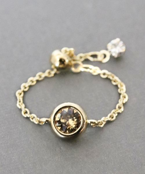 florist（フローリスト）の「誕生石チェーンリング（リング・レディース・その他1/その他2/その他3/その他4/その他5/その他6/その他7/その他8/その他9/その他10/その他11/その他12/A/B/C/D/E/F/G・FREE）」の11枚目の写真