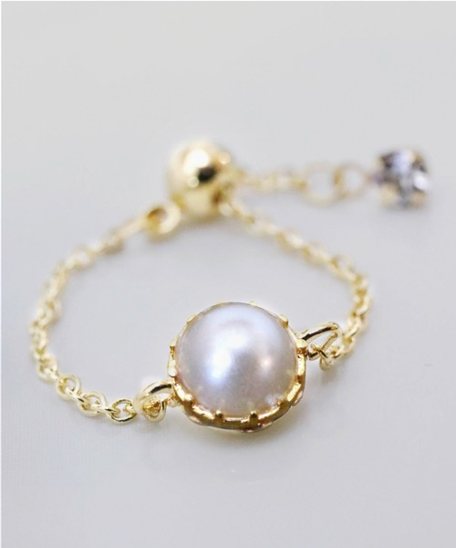 florist（フローリスト）の「誕生石チェーンリング（リング・レディース・その他1/その他2/その他3/その他4/その他5/その他6/その他7/その他8/その他9/その他10/その他11/その他12/A/B/C/D/E/F/G・FREE）」の13枚目の写真