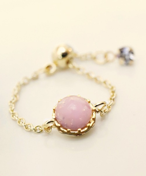 florist（フローリスト）の「誕生石チェーンリング（リング・レディース・その他1/その他2/その他3/その他4/その他5/その他6/その他7/その他8/その他9/その他10/その他11/その他12/A/B/C/D/E/F/G・FREE）」の16枚目の写真