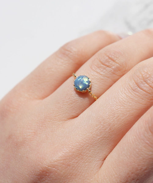 florist（フローリスト）の「誕生石チェーンリング（リング・レディース・その他1/その他2/その他3/その他4/その他5/その他6/その他7/その他8/その他9/その他10/その他11/その他12/A/B/C/D/E/F/G・FREE）」の17枚目の写真