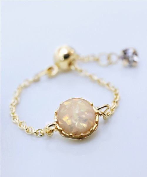 florist（フローリスト）の「誕生石チェーンリング（リング・レディース・その他1/その他2/その他3/その他4/その他5/その他6/その他7/その他8/その他9/その他10/その他11/その他12/A/B/C/D/E/F/G・FREE）」の18枚目の写真