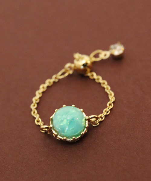 florist（フローリスト）の「誕生石チェーンリング（リング・レディース・その他1/その他2/その他3/その他4/その他5/その他6/その他7/その他8/その他9/その他10/その他11/その他12/A/B/C/D/E/F/G・FREE）」の22枚目の写真