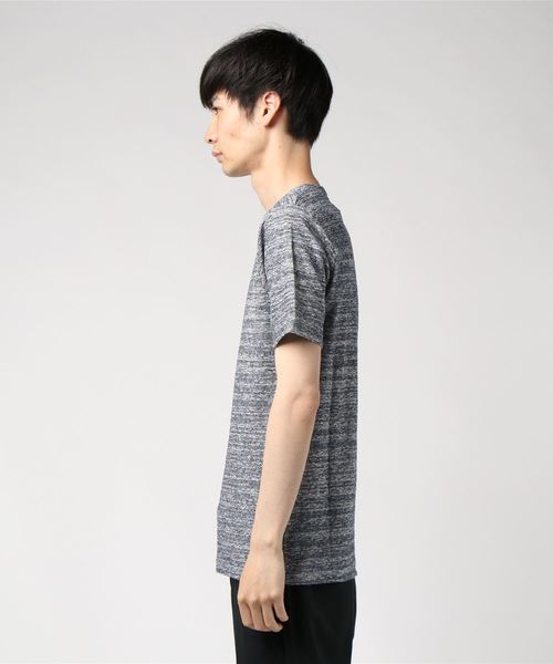 GGD（ジージーディー）の「日本製表面パイルクルーTee（Tシャツ/カットソー・メンズ・ホワイト/ベージュ/ネイビー・46/48）」の4枚目の写真