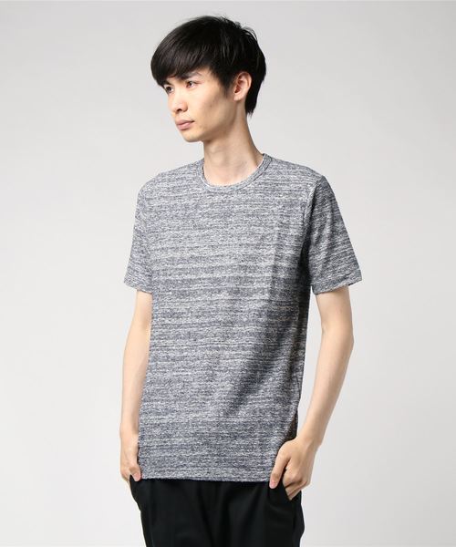GGD（ジージーディー）の「日本製表面パイルクルーTee（Tシャツ/カットソー・メンズ・ホワイト/ベージュ/ネイビー・46/48）」の8枚目の写真
