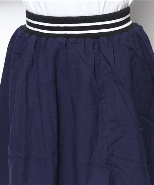 WEGO（ウィゴー）の「WEGO/ラインリブフレアスカート（スカート・レディース・ホワイト/グリーン/ネイビー/ライトイエロー・FREE）」の14枚目の写真