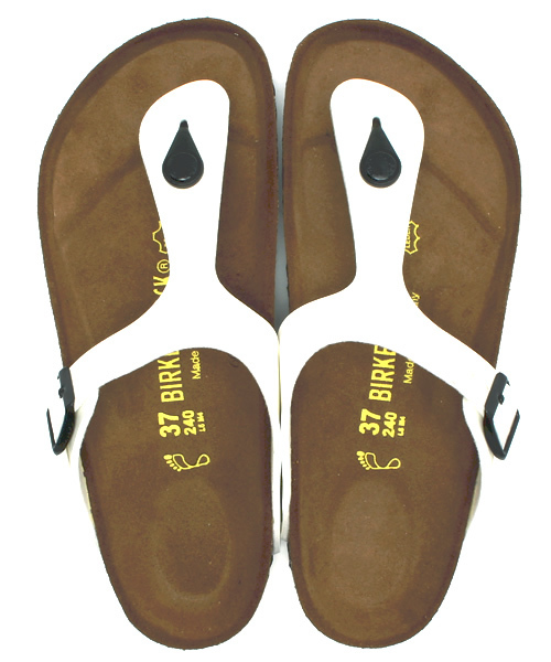 BIRKENSTOCK（ビルケンシュトック）の「■ZOZO限定■完売アイテム再入荷！GIZEH BF Patent White（WOMEN）（サンダル・レディース・ホワイト・37/39/36/35/38）」の4枚目の写真