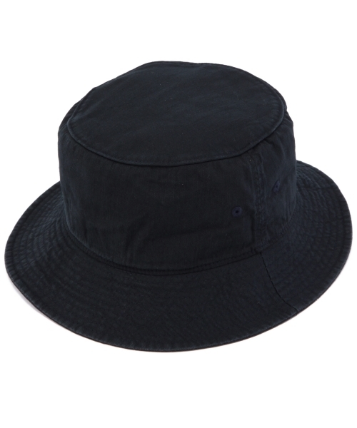 green label relaxing（グリーンレーベルリラクシング）の「MINI H/B バケットハット Ⅱ ◆（ハット・メンズ・ブラック/ホワイト/コバルトブルー/ネイビー・フリー）」の4枚目の写真