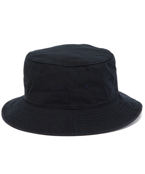 green label relaxing（グリーンレーベルリラクシング）の「MINI H/B バケットハット Ⅱ ◆（ハット・メンズ・ブラック/ホワイト/コバルトブルー/ネイビー・フリー）」の6枚目の写真