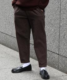 coen | コットンホームスパンテーパードタックパンツ(その他パンツ)