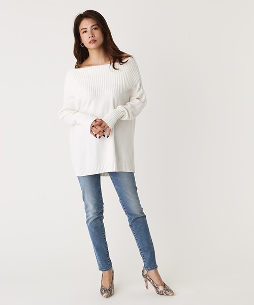 AZUL by moussy(アズールバイマウジー)の「A PERFECT DENIM/アズールパーフェクトデニム(デニムパンツ・レディース・ブラック/ブルー/ダークブルー・SMALL/MEDIUM/LARGE/X-LARGE/X-SMALL/XX-SMALL)」の13枚目の写真