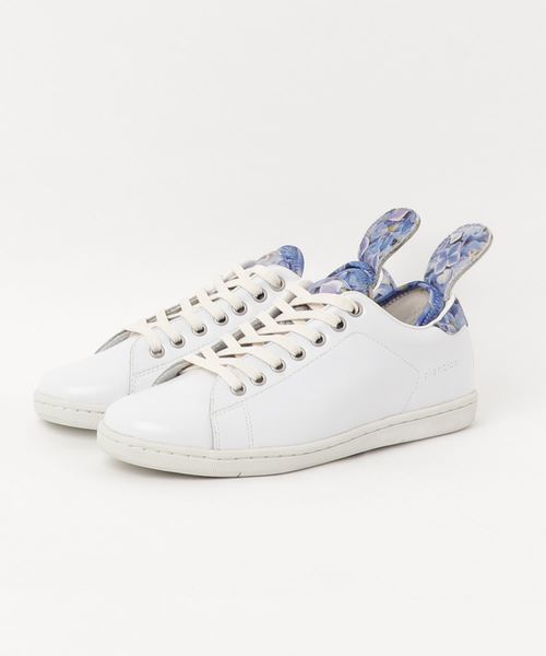 Terrem（テレム）の「Terrem×plantica テレム×プランティカ / PUBLIC-LE フラワー柄プリントスニーカー（スニーカー・メンズ・スカイブルー/イエロー/レッド/ピンク・26.5/23.5/28.5/25.5/27.5/24.5/22.5/23）」の2枚目の写真